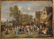 David Teniers the Younger Village feast with an aristocratic couple France oil painting artist